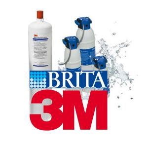 Filtry do wody 3M oraz BRITA